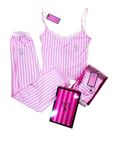 Victoria's Secret Bayan Pijama Takımı Açık Pembe