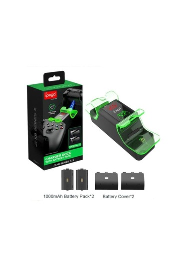 Xbox Series X/s Yüksek Kapasite 1000mah Oyun Kolu Joystick Pil Şarj Istasyonu
