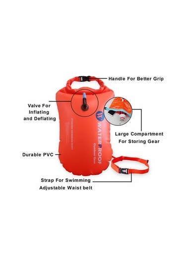 Tongxida Su Geçirmez Yüzme Spor Çantası, Outdoor Kullanışlı Yüzücü Bag Çok Renkli