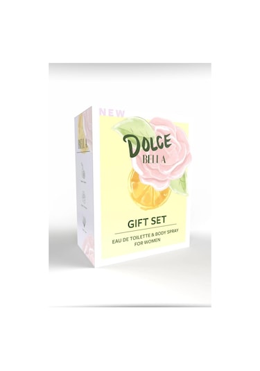 Dolce Bella Edt 100 Ml Kadın Parfüm Seti Çiçek - Meyve