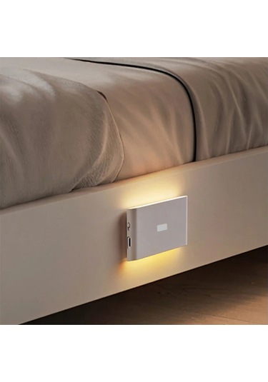 Yifomall Hareket Sensörlü Şarj Edilebilir Led Gece Lambası - 3 Modlu, Mıknatıslı Diğer