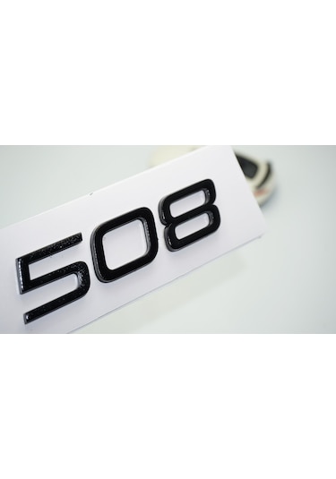 Dk Tuning Peugeot 508 Ön Kaput 2022+ Parlak Siyah Abs Logo Amblem
