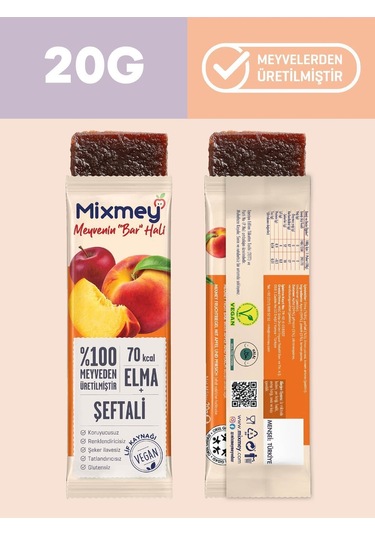 Mega Karışık Meyve Bar Paketi 50 Adet Sağlıklı Atıştırmalıklar Vegan, Glutensiz 20gr X 50 Adet
