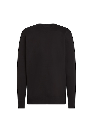 Erkek Essentıal Terry Crewneck Sweatshirts Triple Black