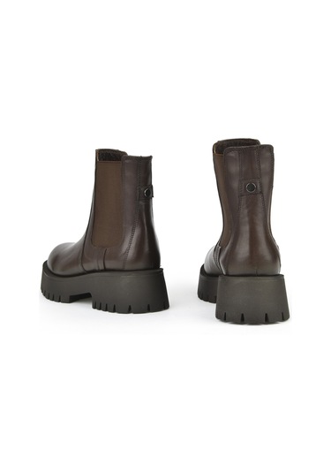 Ziya, Kadın Hakiki Deri Bot 15319z66453 Kahve 15319z66453 300 Kahve