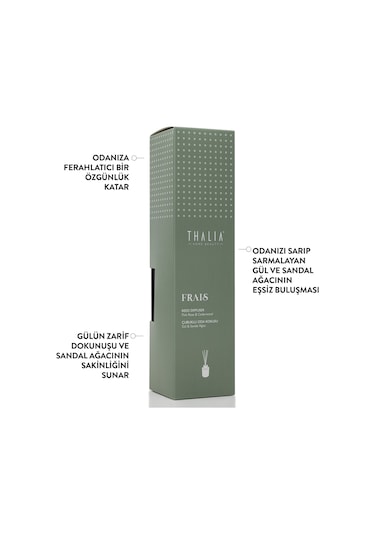 Thalia Home Sandal Ağacı & Gül Kokulu Çubuklu Oda Kokusu 100 ML