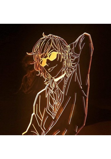 Wealthglow Renk Değiştiren 3d Dekoratif Şekilli Led Lamba - 12 Cm 7tm6ch Siyah