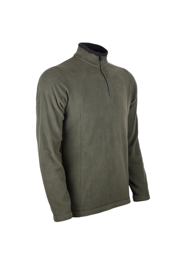 Evolite Fuga Kadın Mikro Polar Sweater - Haki Çok Renkli