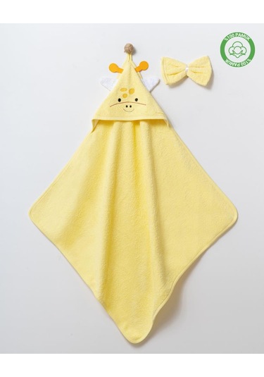 Zürafalı Silgi Havlu Sarı