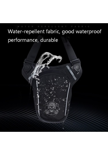 Wondernest Afıshtour Fm2034 2l Su Geçirmez Doğa Sporları Çanta, Bisiklet Bacak, Siyah, Kolay Taşınır Siyah