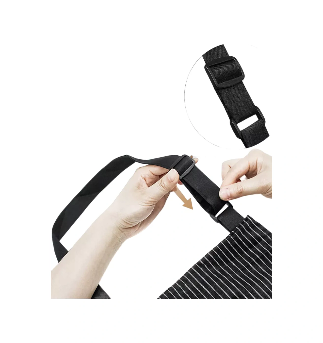 B&l Home Cepli Mutfak Önlüğü 190028012 Siyah