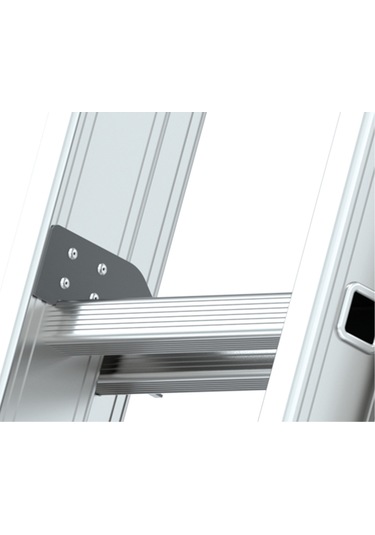 -skybest 2x12 Basamaklı İki Parçalı Çok Amaçlı Alüminyum Merdiven