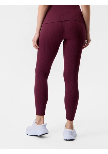 Teksa Wlg001 Spor Taytları, Çizgili Taytlar 460471961 Şarap Rengi