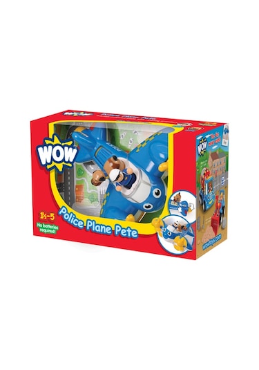 Wow Toys Police Plane Pete - Polis Uçağı Pete 10309