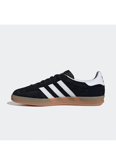 adidas Gazelle Indoor Unisex Siyah Spor Ayakkabı Düz Jı2060 Siyah