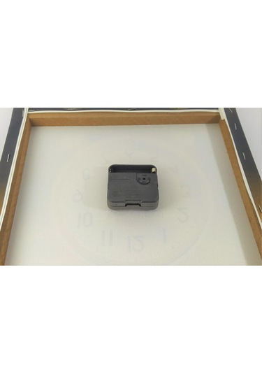 KANVAS RESİM SAAT PEMBE