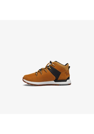 Timberland Sprint Trekker Mid Bungee Çocuk Kahverengi Outdoor Ayakkabı Düz Tb0a6bxdejs1 Kahverengi