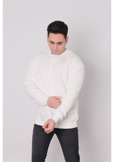 Fk Fashion Fkfshion Sweatshirt 22FK0187 Beyaz