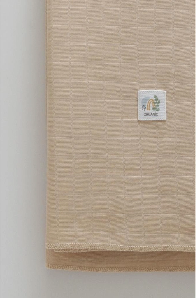 Caramell 3'lü Bebek Seti Pamuk 75-85 CM 1 Müslin Battaniye + 1 Penye Battaniye + Emzik Askısı Hediyelik Cappuccino Crml.cpcn.bte2205 Çok renkli