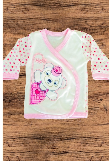 Pembe Panda 10 Parça Hastane Çıkışı Ve 4 Parça Bebek Bornoz Seti Pembe