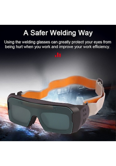 Springsun Geevorks Solar Otomatik Kararan Kaynak Gözlüğü - İş Güvenliği, Argon/elektrik Kaynağı İçin