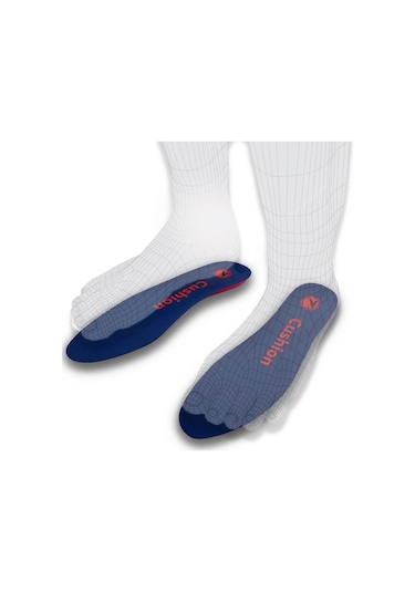 Active Team SG04 Yumuşak Jel Topuk Destekli  Ortopedik Deri İç Tabanlık