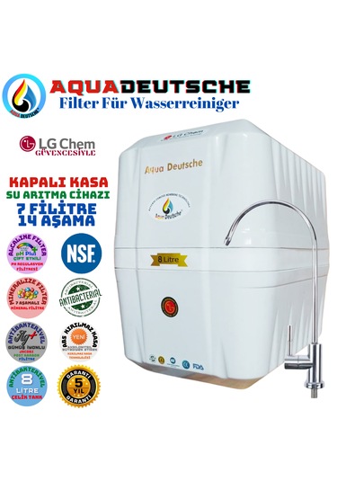 Elegance Bey 7 Filitre 14 Aşama 8 Litre Alkali Mineral Ve Jakobi