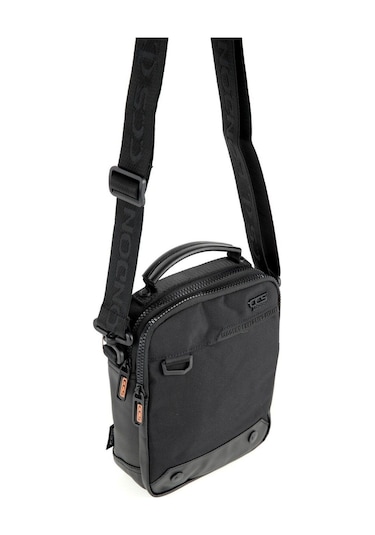 Ççs 31247 El Omuz Çantası Su Geçirmez Kumaş Omuz Askılı 24-19-7 Cm Siyah