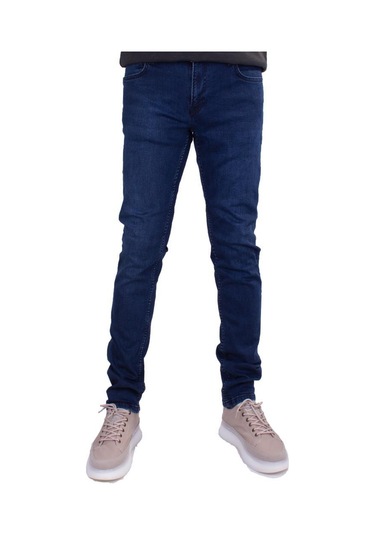 Twister Panama 747 Lacivert Düşük Bel Dar Paça Erkek Jeans Pantolon Lacivert