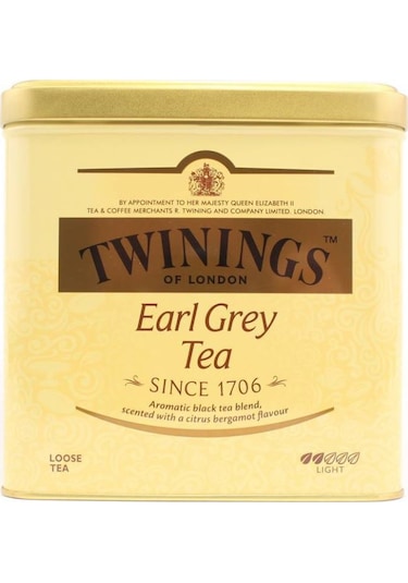 Twinings Classics Earl Grey Bergamot Aromalı Siyah Dökme Çay Teneke 500 G