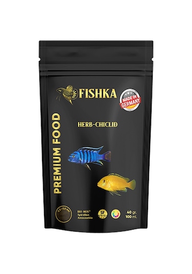 Fishka Herb-Cichlid 100 ml Çiklet Balık Yemi
