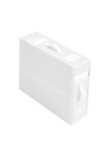 Cbtx Moho&home Mdj6143 Pencereli Yorgan Saklama Çantası Yatak Örtüsü Yastık Kılıfı Dolap Beyaz