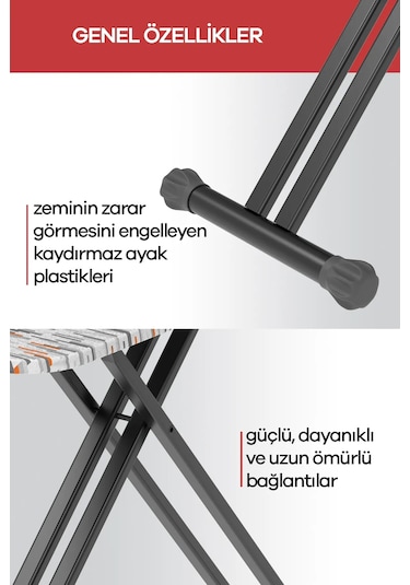 Perilla Avila Ütü Masası Antrasit