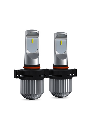 Geeroyoo 5202/5201/h16 Fiyaklı Led Faro Lambaları, 6 Csp Çip 12000lm 6000k, Ip65 Su Geçirmez, 10-32v Geniş Voltajlı, Araç Bulb Lambası