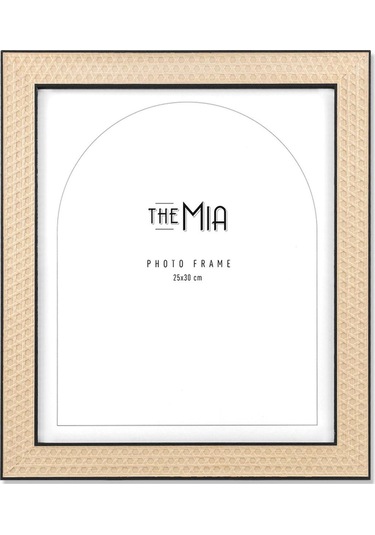 The Mia Rotan Fotoğraf Çerçevesi Siyah 30x25 Cm