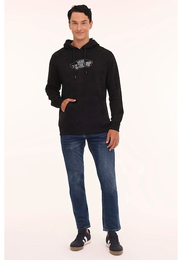 Vans Off The Wall Pullover Iı-b Erkek Sweatshirt Vn000hvnblk1 Siyah