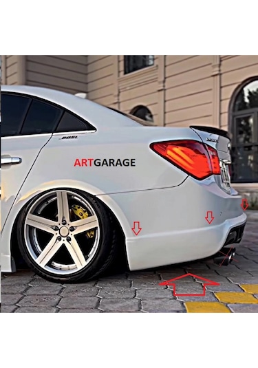 Chevrolet Cruze Gtx Arka Tampon Eki-boyasız-fiberglass
