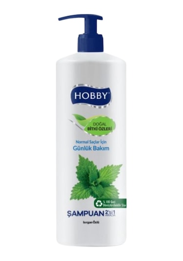 Hobby Isırgan Özlü Normal Saçlar İçin Günlük Bakım ŞampuanI 1 L