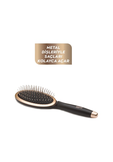 Avon Advance Techniques Metal Dişli Oval Saç Fırçası