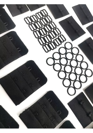 Sweet Night Sütyen Kopçası, 10 Adet + 20 Halka Ve Ayarlaıcı 214021866