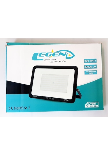 Legend 200 W Led Projektör Beyaz Spot Tablet N11.1104