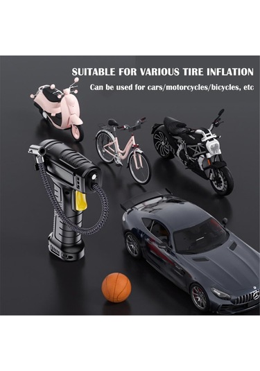 Reedark Suitu St-5007 Akıllı Oto Pompa: 17 Silindir, 20l/dk, 120w, Otomatik Kesme, Led Işık, Baskı Ölçüm, Kablosuz Pointer Modeli