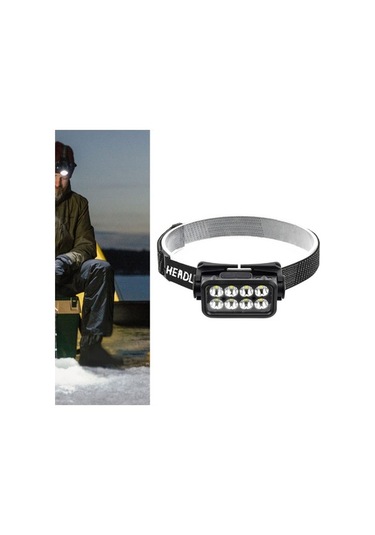 Pazly Koşu, Bisiklet, Kamp İçin Dış Mekan Led Far - Stil C Model Çok Renkli