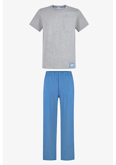 Penti Erkek Renkli Stone Calm Pijama Takımı