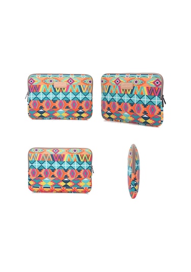 Lisen LS-518 Lingge Desenli Dizüstü Bilgisayar Koruyucu Kılıf Light green Diamond Grid