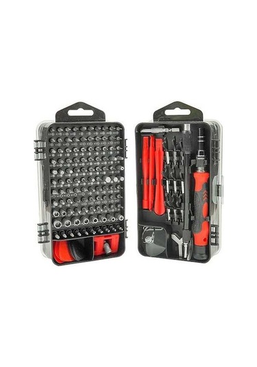 Ganzhoushop Tornavida Telefonu Tamir Sökme Seti Saat Kırmızı İn Fonksiyonlu Çok Cep Aracı Alet 138 1 Vp