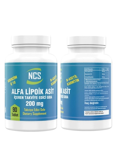 Ncs L-carnitine Koenzim Q10 90 Tablet + Ncs Vitamin D3 K2 Damla