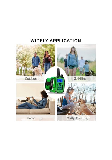 Geeksen Köpek Eğitim Tasması Uzaktan Kumandalı Havlama Tasması Şarj