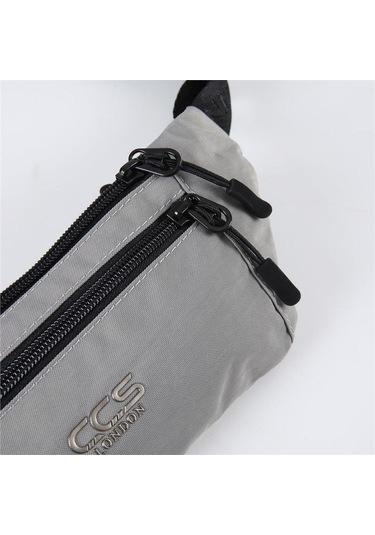 Anka Ççs 31414 Slim Sport Bel Çantası Gri Tek Renk