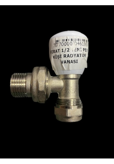 Fırat 1/2 Yeni Pex Köşe Radyatör Vanası